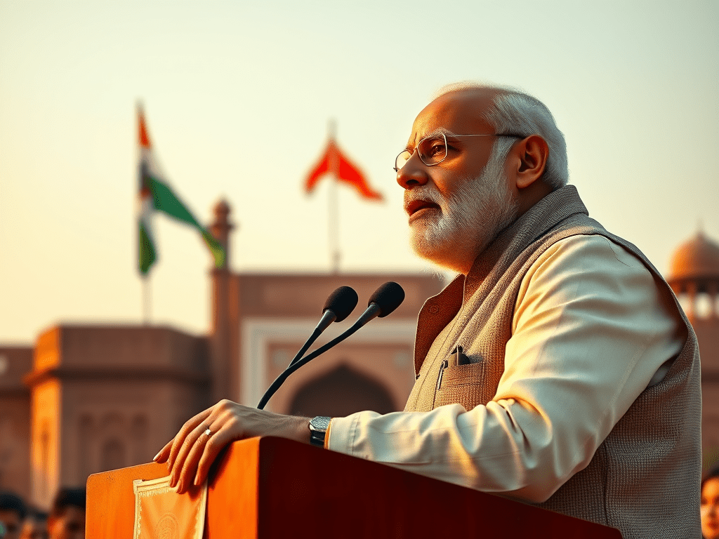 मोदी का लाल किला भाषण: RSS का सम्मान या राजनीतिक रणनीति?